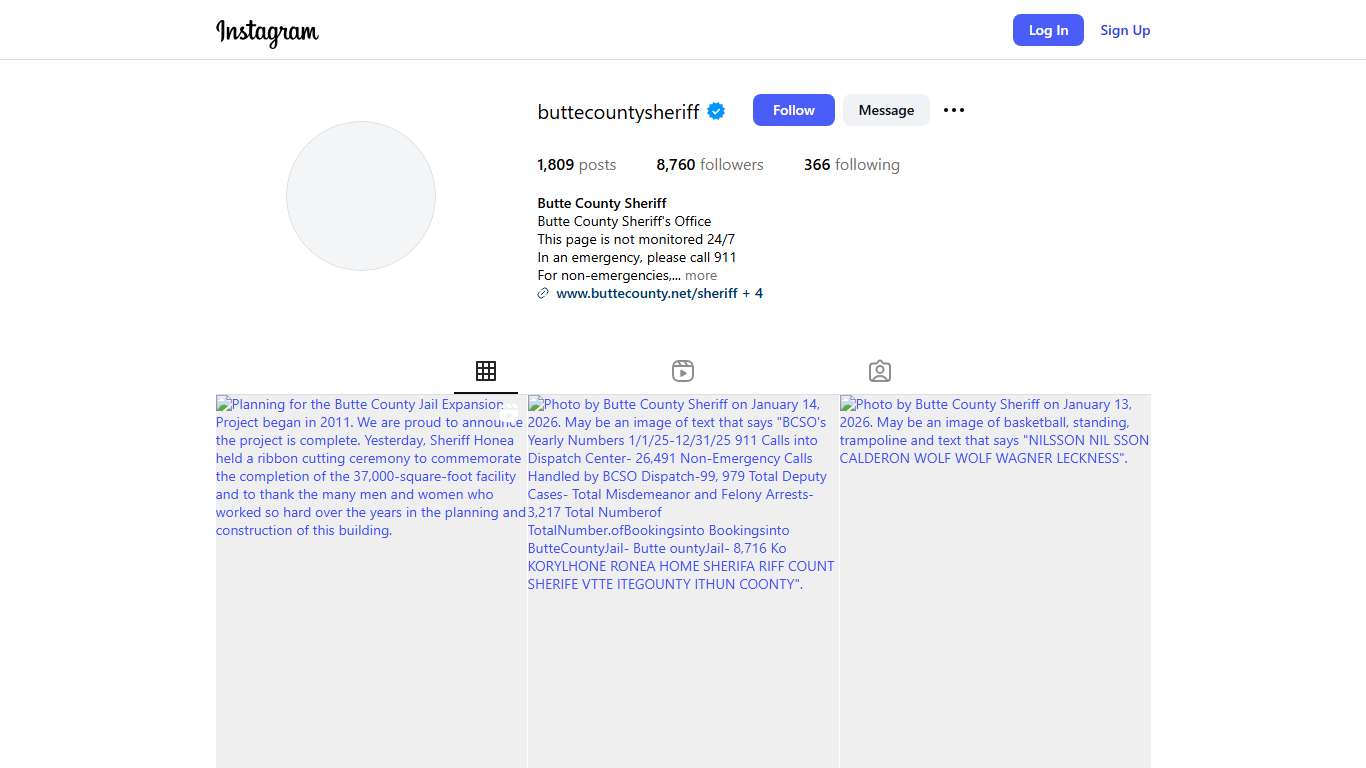 Butte County Sheriff (@buttecountysheriff) • Instagram photos and videos